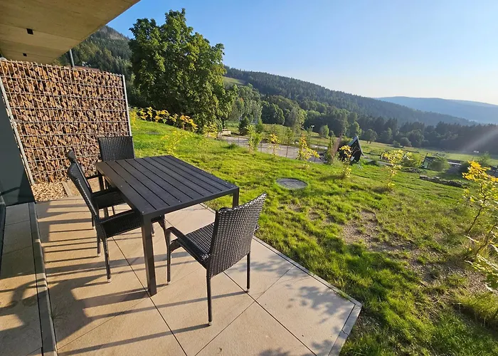 Superior Apartment S Terasou 2 - Ski&Bike, Janske Lazne